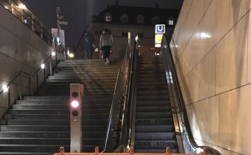 Rolltreppe