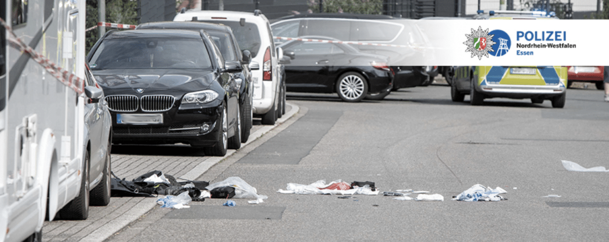 Polizist in Essen angefahren
