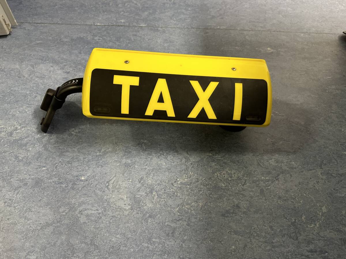 Mainz sichergestelltes Taxischild