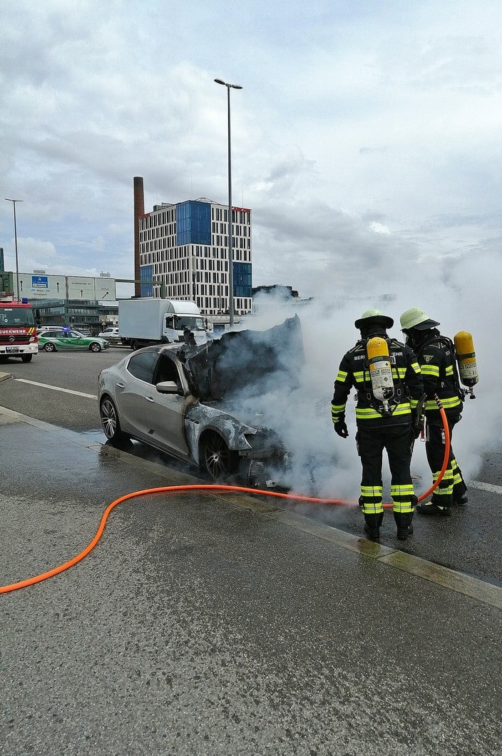 Brand Maserati München