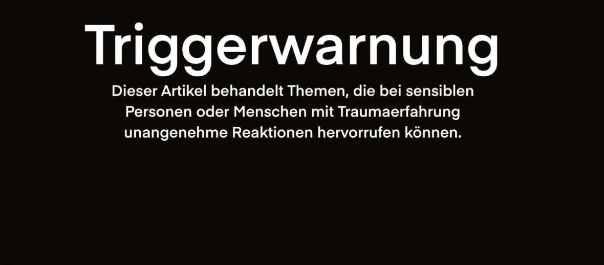 Triggerwarnung