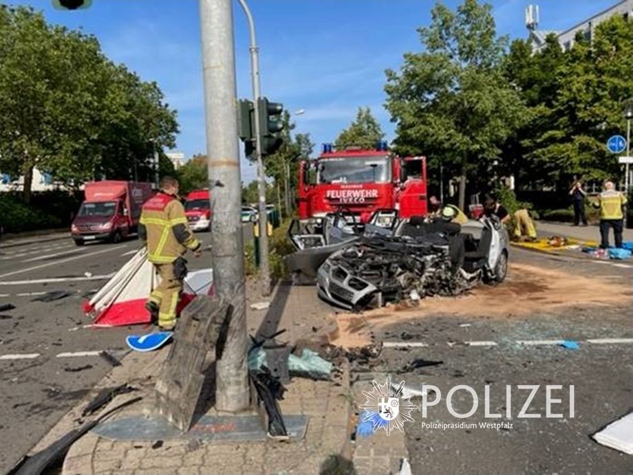 Kaiserslautern Unfall Mainzer Straße