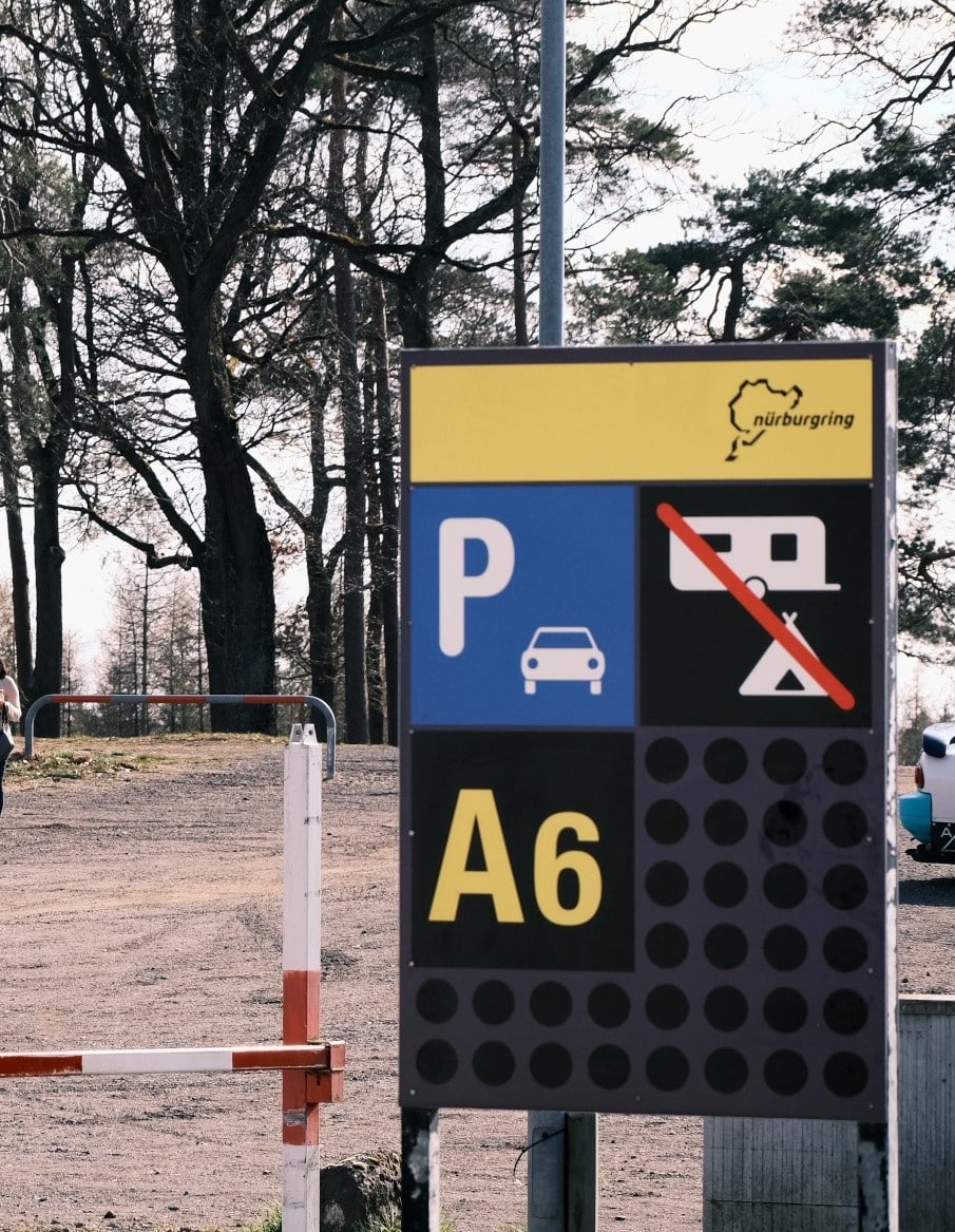 parkplatz A6 Nürburgring