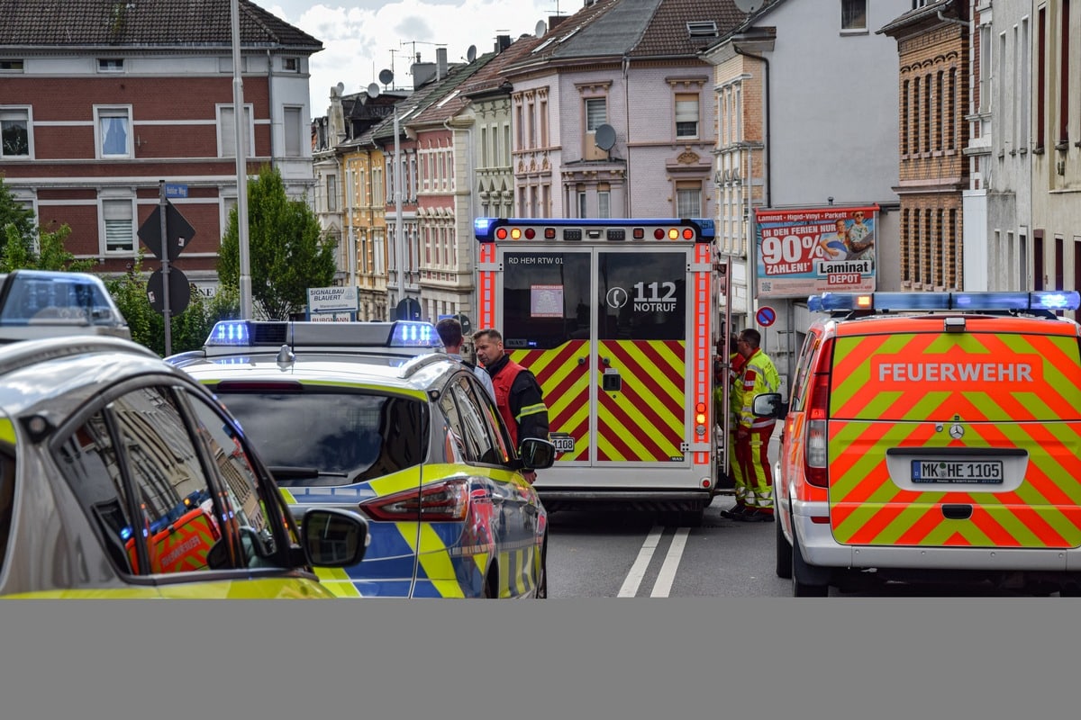 Iserlohn Angefahrenes Kinde