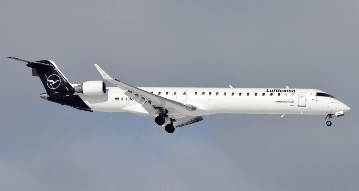 Lufthansa Notlandung