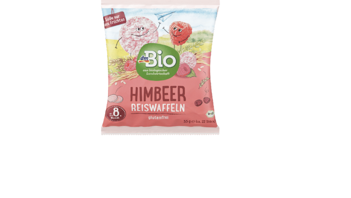 dmBio Himbeer-Reiswaffeln BIO