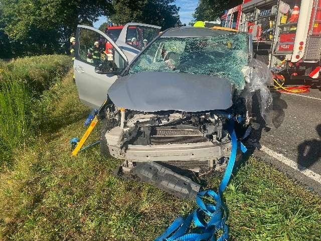 Unfallfahrzeug 51-jähriger Toyotafahrer