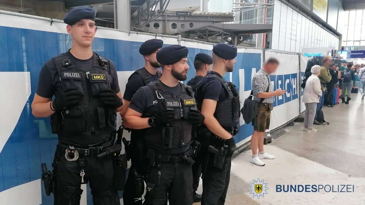 Bundespolizei in München