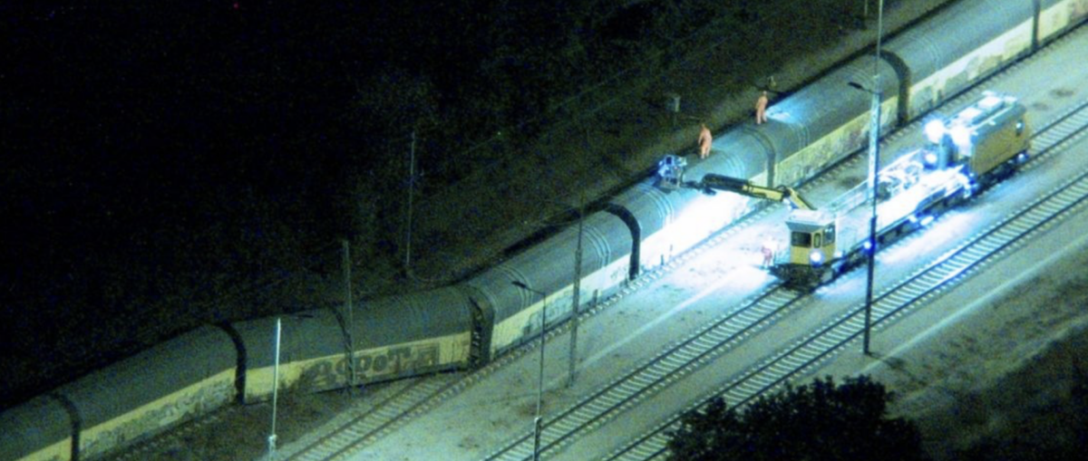 Zug Entgleist Am Güterbahnhof Freimann