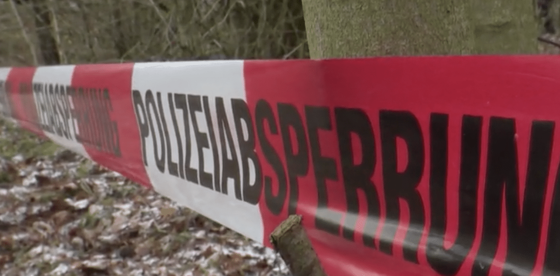 Absperrung Wald