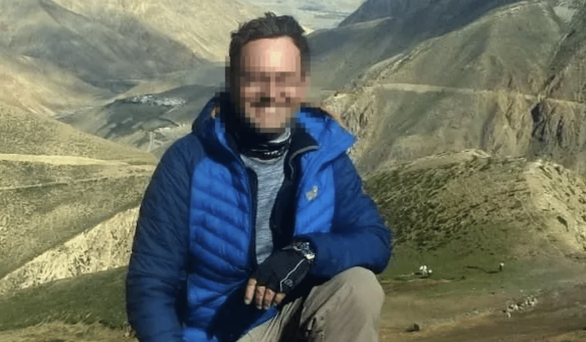 Polizeifoto Wanderer