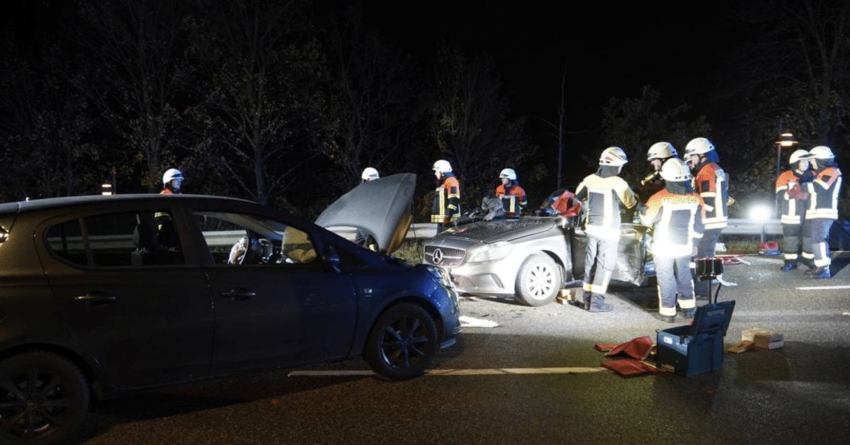 Unfall Landstrasse Hilgert