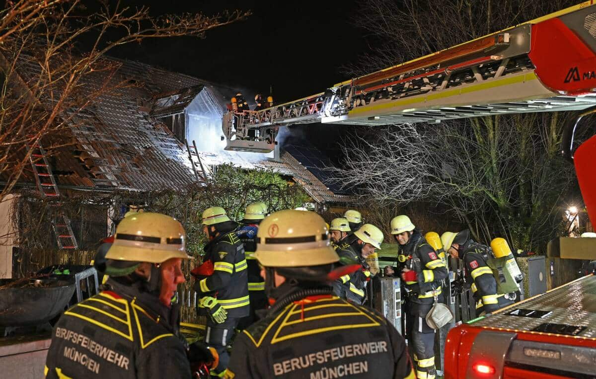 Einsatzfoto Berufsfeuerwehr Mรผnchen