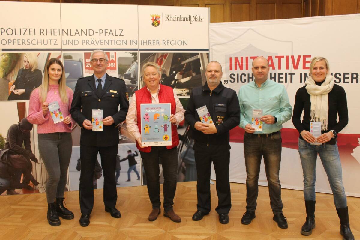 Präventionsaktion Taschendiebstahl