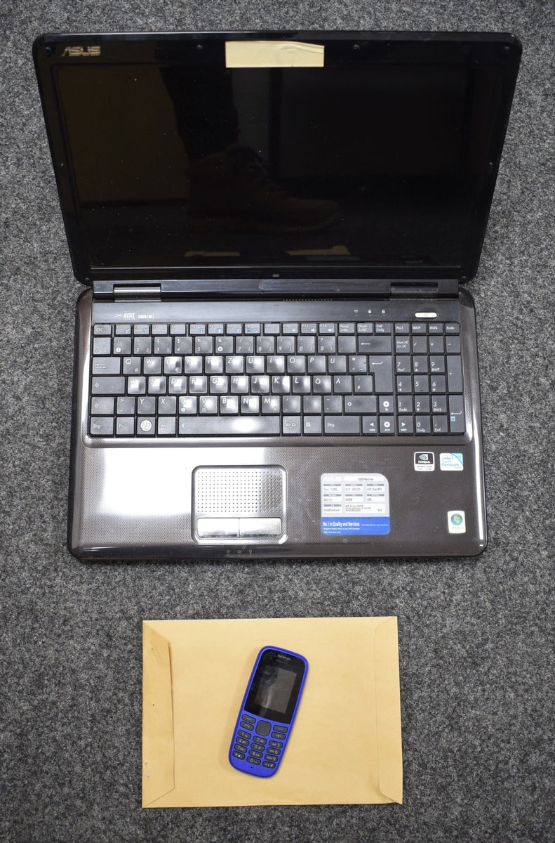 Laptop Diebesgut