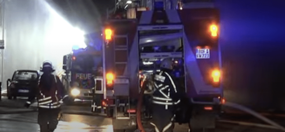 Feuer Brand Möbelmarkt Bad Hersfeld