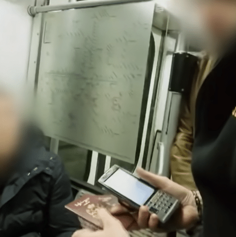 Kontrolle Fahrschein