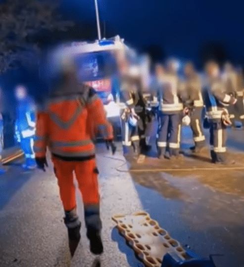 Unfall Landstraße
