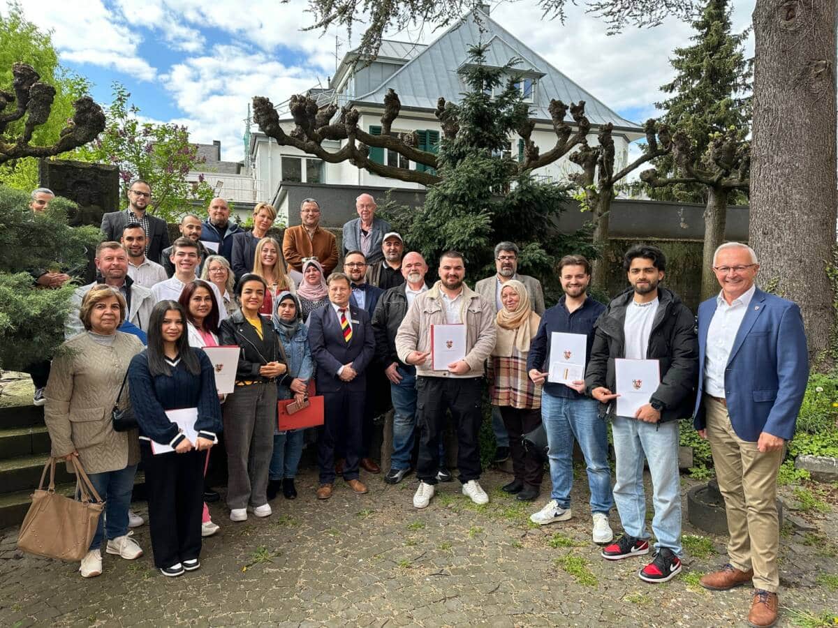 Einbürgerungsfeier Neuwied