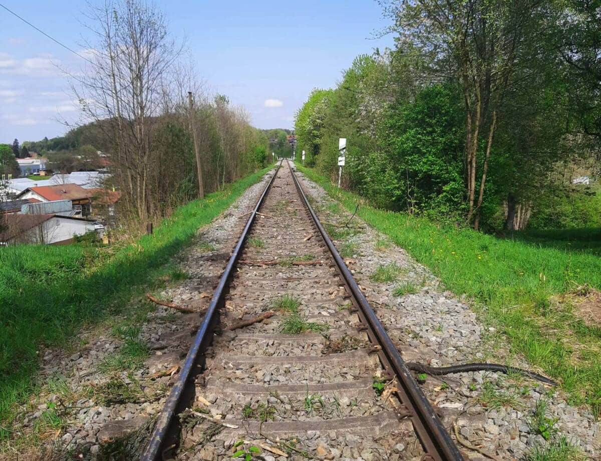 Gefahren auf Gleisanlagen