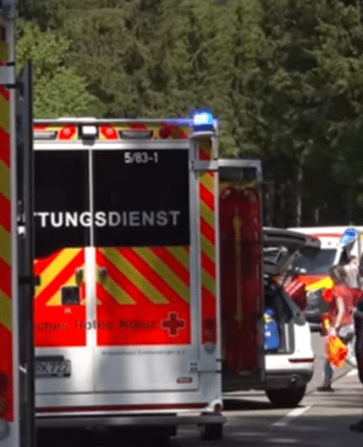 Schwerer Unfall