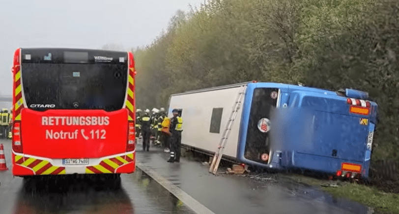Unfall Reisebus Dortmund