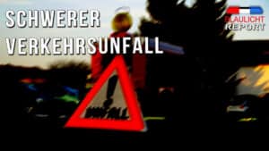 Schwerer Verkehrsunfall auf der L 286: Rollerfahrer schwer verletzt