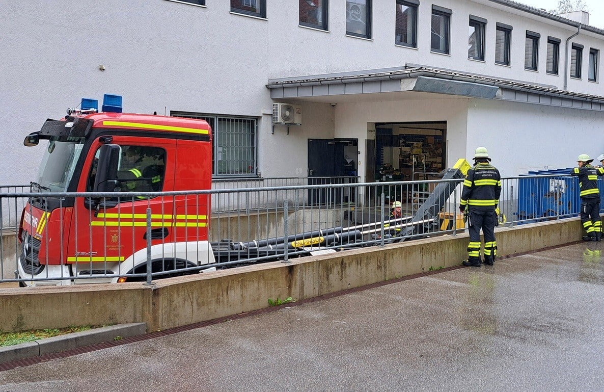 Igel-Rettung bei Brandeinsatz