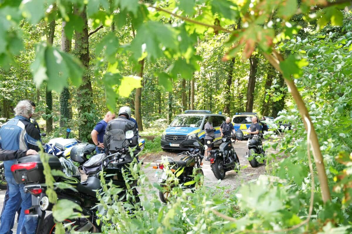 Polizei führte Kradkontrollen durch