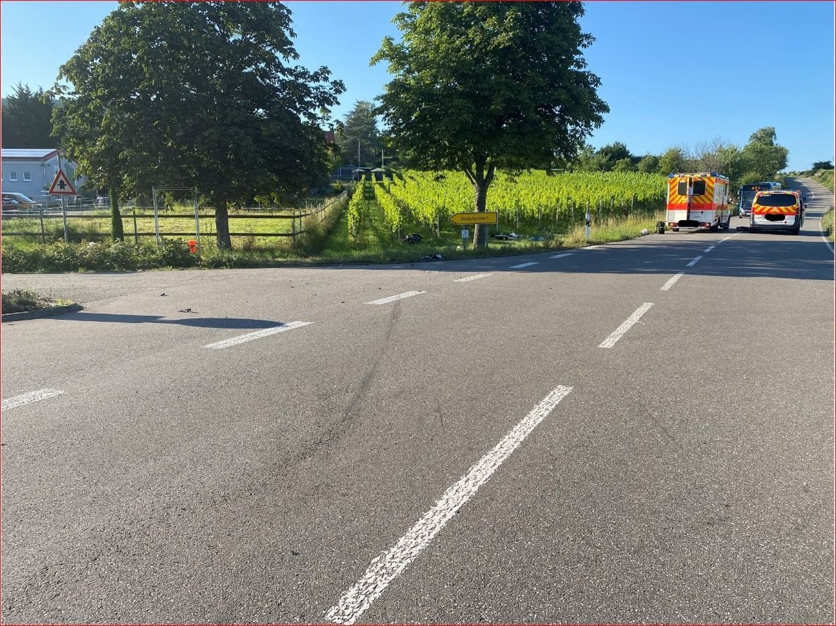 Motorradfahrer schwerverletzt