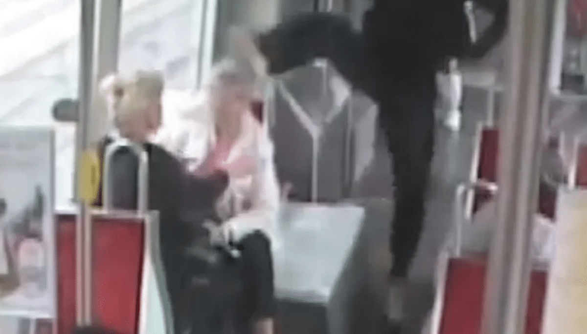 Polizeifoto Kopftritt Sbahn