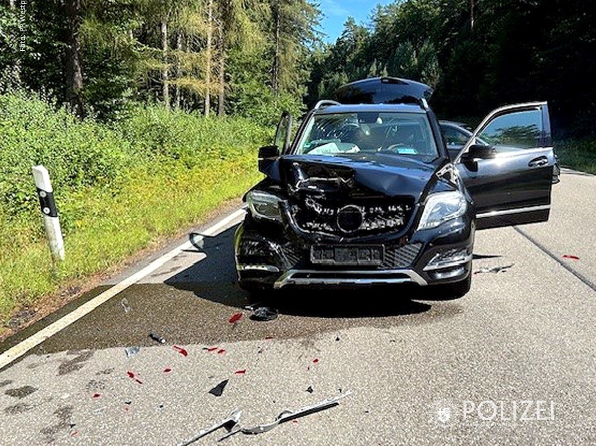 Auffahrunfall auf der B37