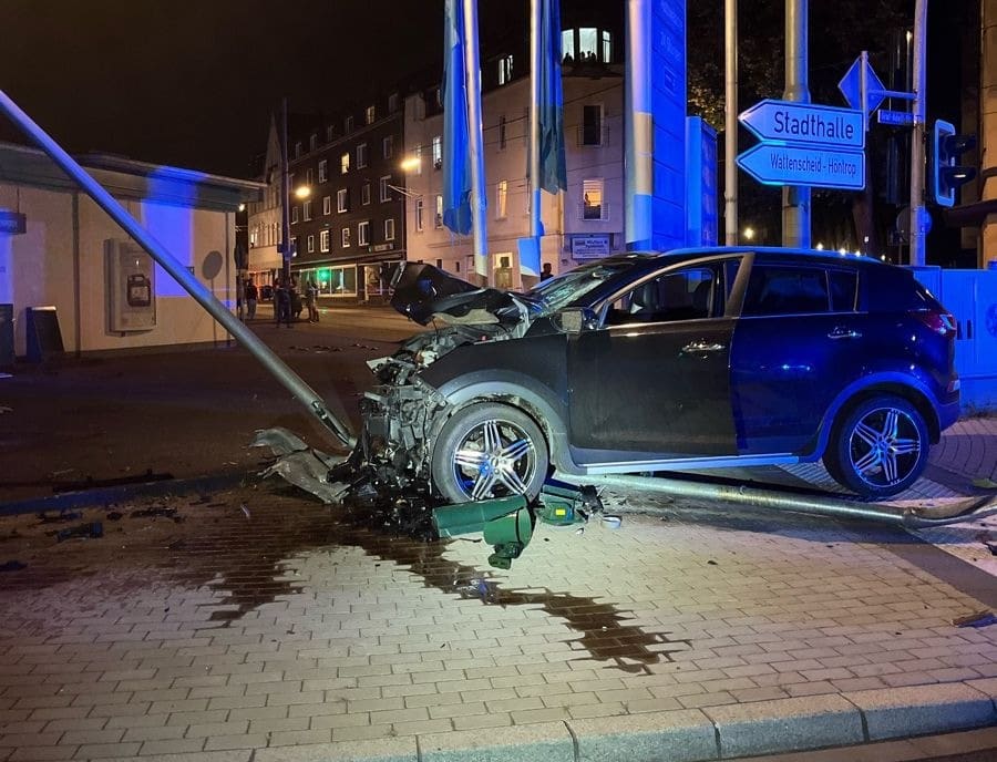 Unfall unter Drogen und Alkohol