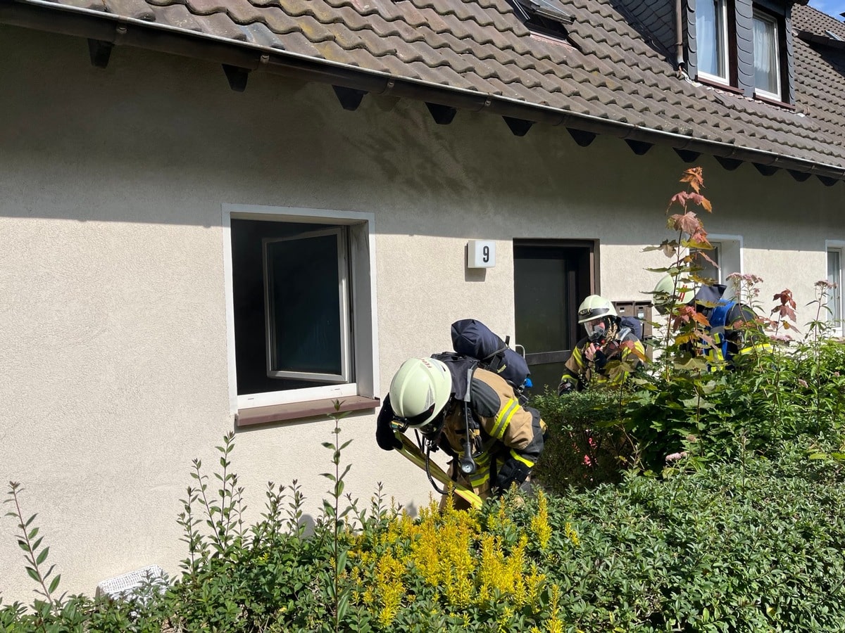 Plettenberg, Wohnungsbrand