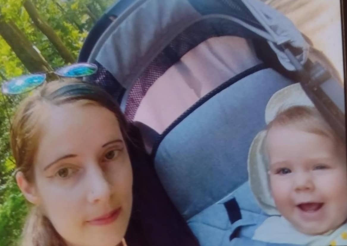 Vermisste Mutter mit Baby