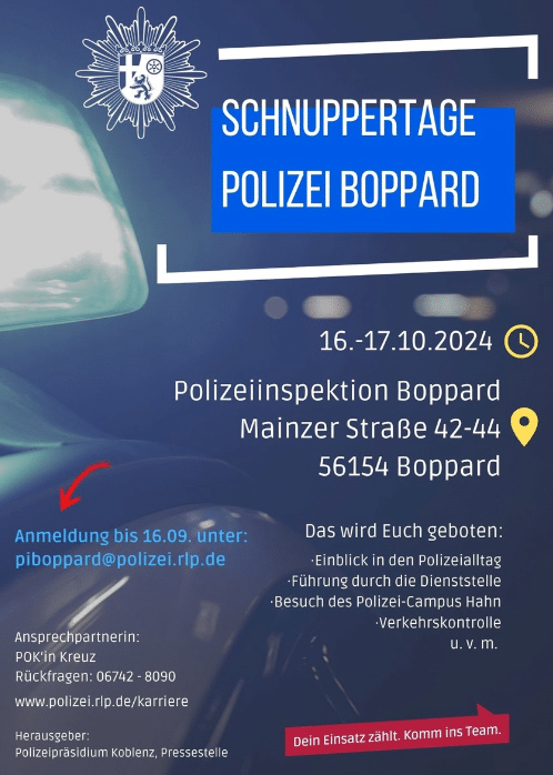 Polizei Beruf Boppard