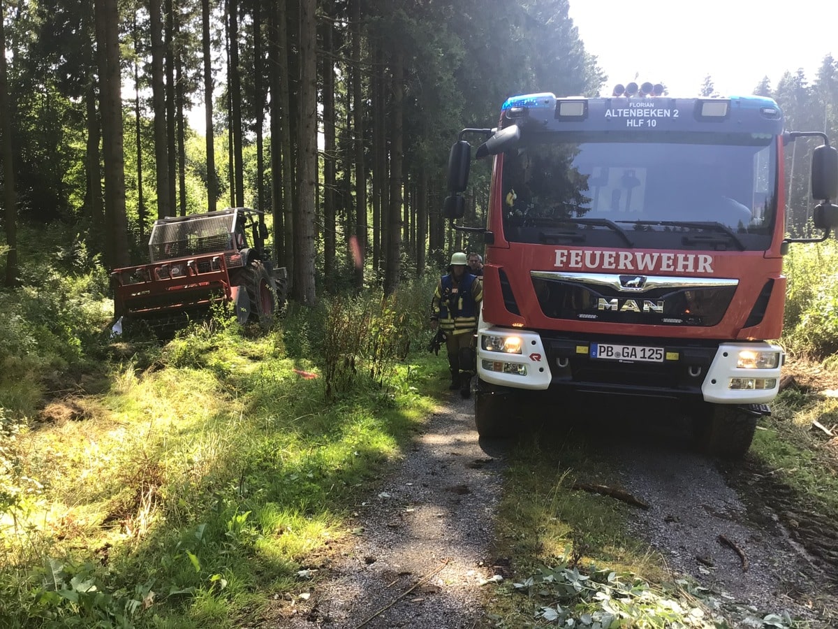 Forstarbeiter schwerverletzt