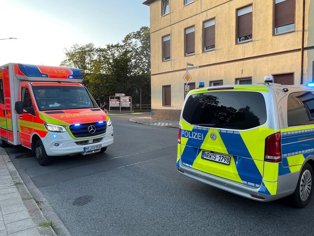 Brand Obdachlosenunterkunft