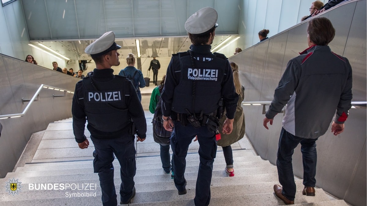 Bundespolizisten Hauptbahnhof München