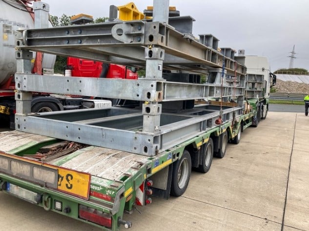 Dillenburg - schwer Transporter gestoppt