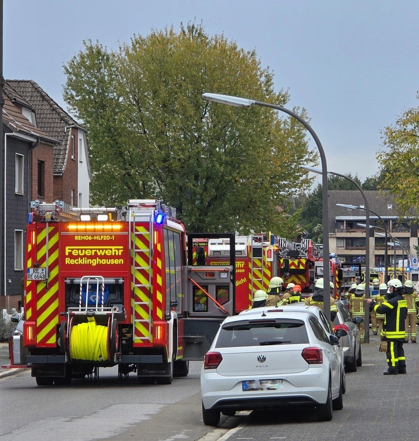 Wohnungsbrand Recklinghausen