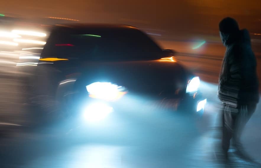 Fußgänger angefahren