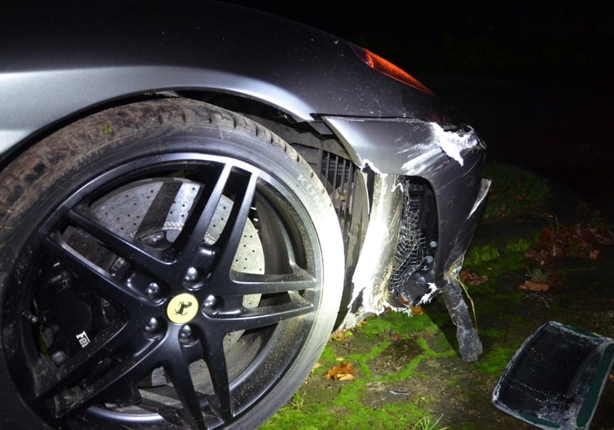 Unfall Ferrari
