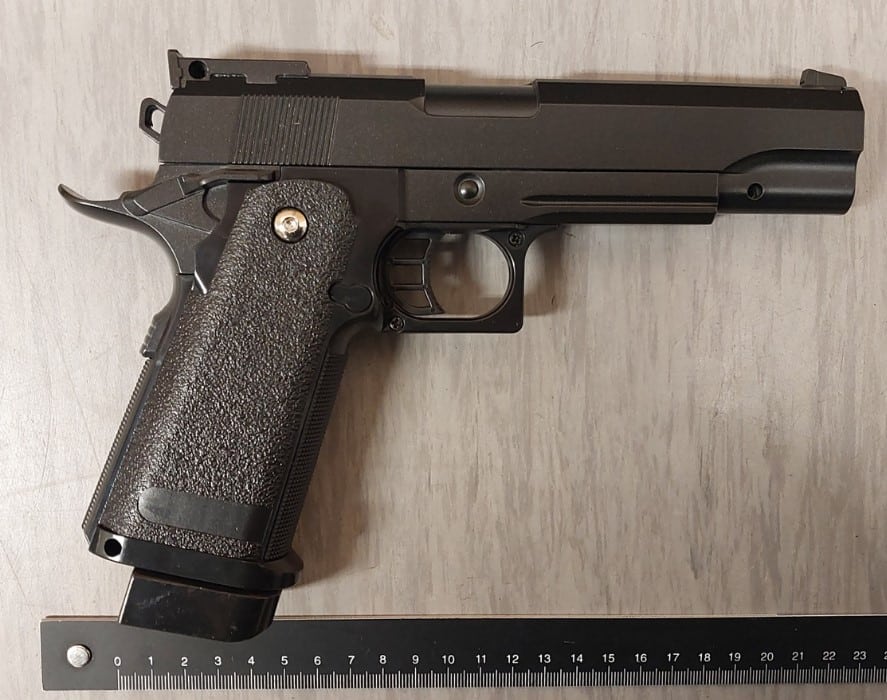 Waffe sichergestellt Waidhaus
