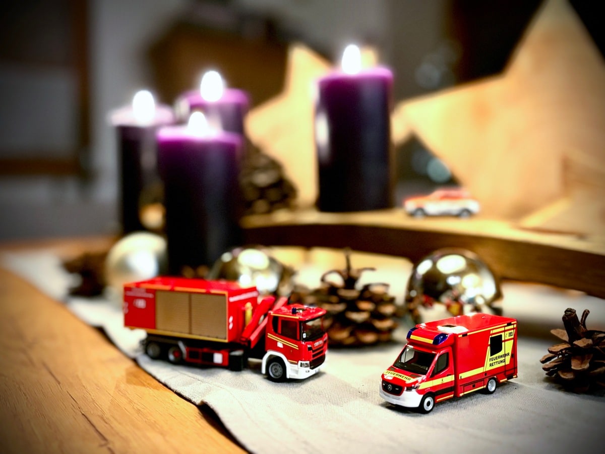 Feuerwehr München Adventszeit