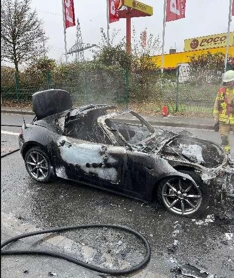 Mazda brennt aus