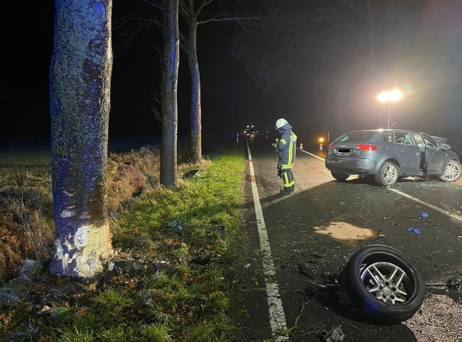 schwerer Verkehrsunfall Stade