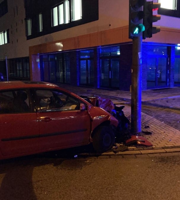 Bochum Unfall nach Verfolgungsfahrt