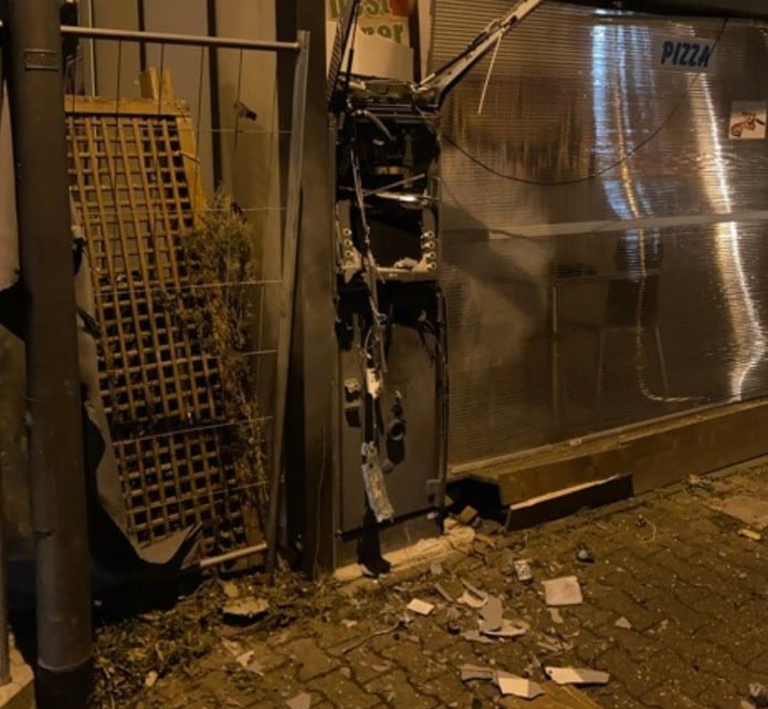 Geldautomat gesprengt