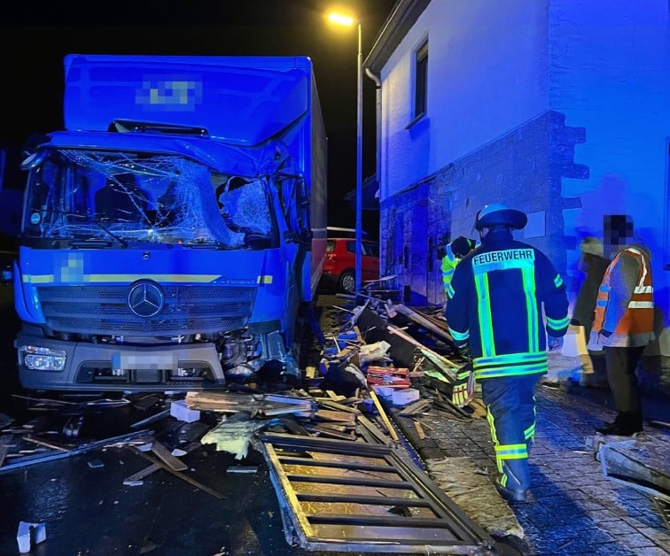 Glatteis Unfall